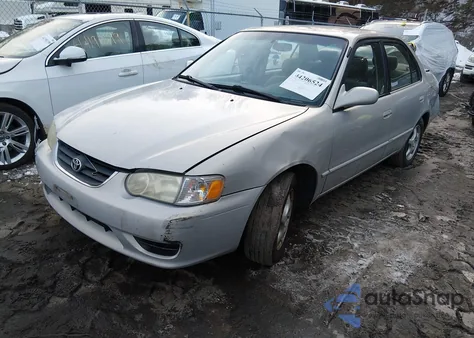 2002 Toyota Corolla Le из США, поврежденный, VIN 1NXBR12E42Z637252